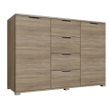 Komoda HOPE 120x78x35 dub sonoma