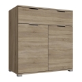Komoda HOPE 80 × 78 × 35 cm, dub Sonoma