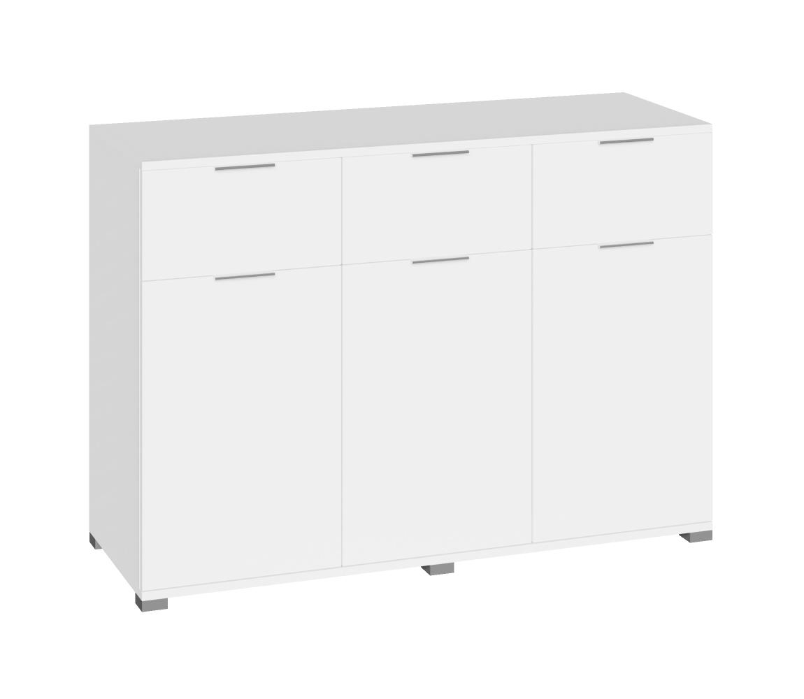 BWS Komoda HOPE 80x78x35 cm biela Bien 05