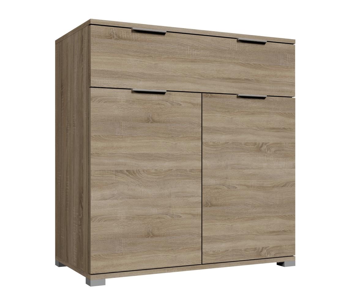 BWS Komoda HOPE 80x78x35 cm dub sonoma Bien 03