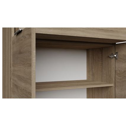 Komoda HOPE 80x78x35 cm dub sonoma