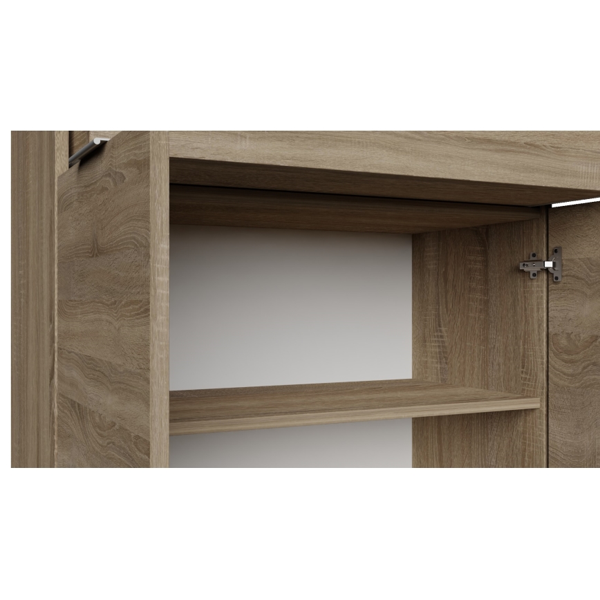 Komoda HOPE 80x78x35 cm dub sonoma
