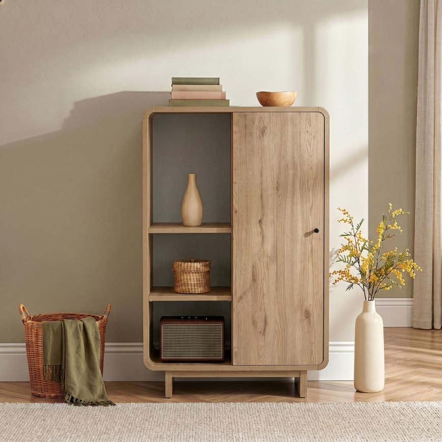 Komoda KABIN 70x110x34 cm, dubové prevedenie