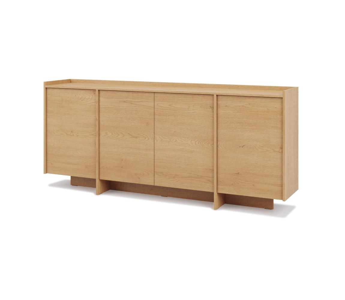 Gala Meble Komoda KEMI 200x90x38 dub Cremona S32-K4D-CRE
