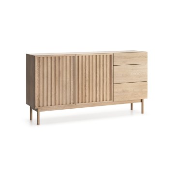 Komoda KIOTO 159x84x37 cm dub Cremona