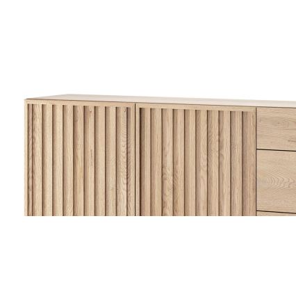 Komoda KIOTO 159x84x37 cm dub Cremona