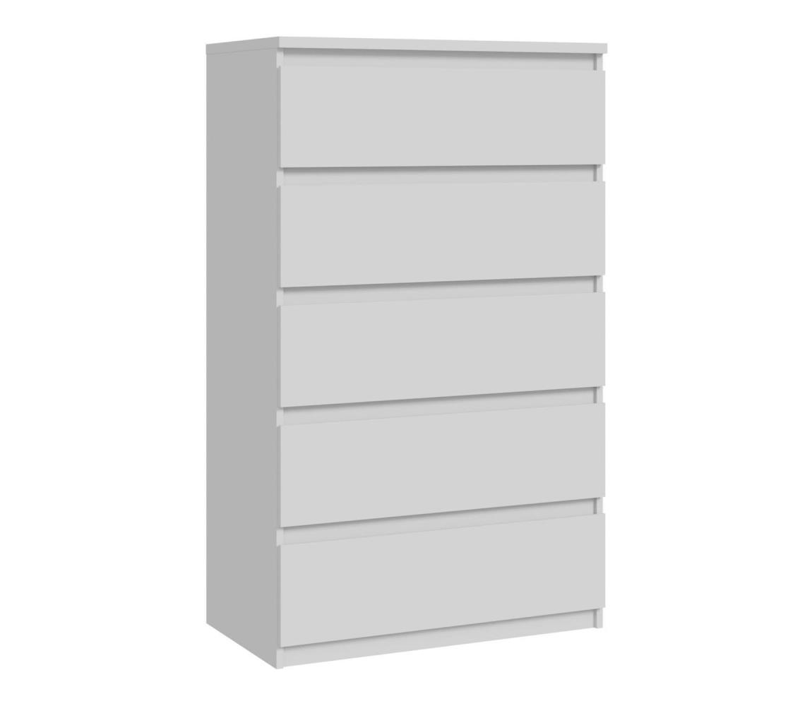 Komoda MAO s zásuvkami, biela CHLK45-U42