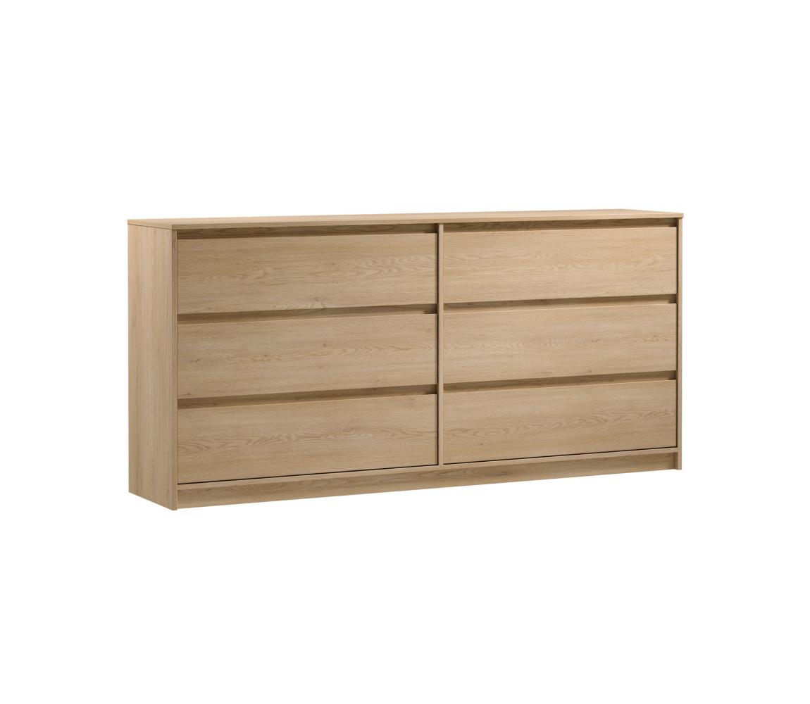 Gala Meble Komoda MIYABI 181x86x40 cm dub Cremona S29-K6S-CRE