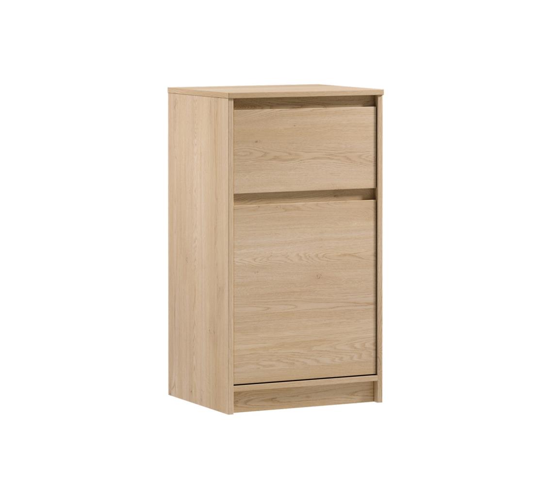 Gala Meble Komoda MIYABI 47x86x40 cm dub Cremona S29-K1D1S-CRE