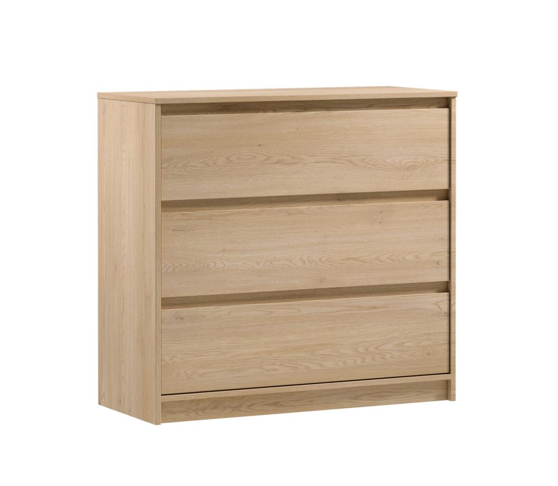 Gala Meble Komoda MIYABI 92 × 86 × 40 cm, dub Cremona S29-K3S-CRE