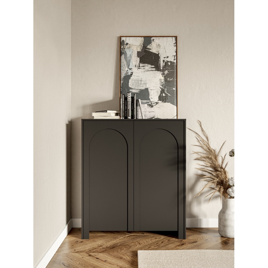 Komoda NIO antracitová