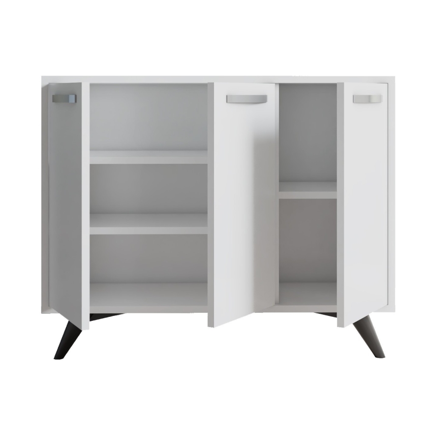 Komoda PIFFA 100x82 cm biela