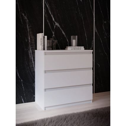 Komoda s zásuvkami MAO biela