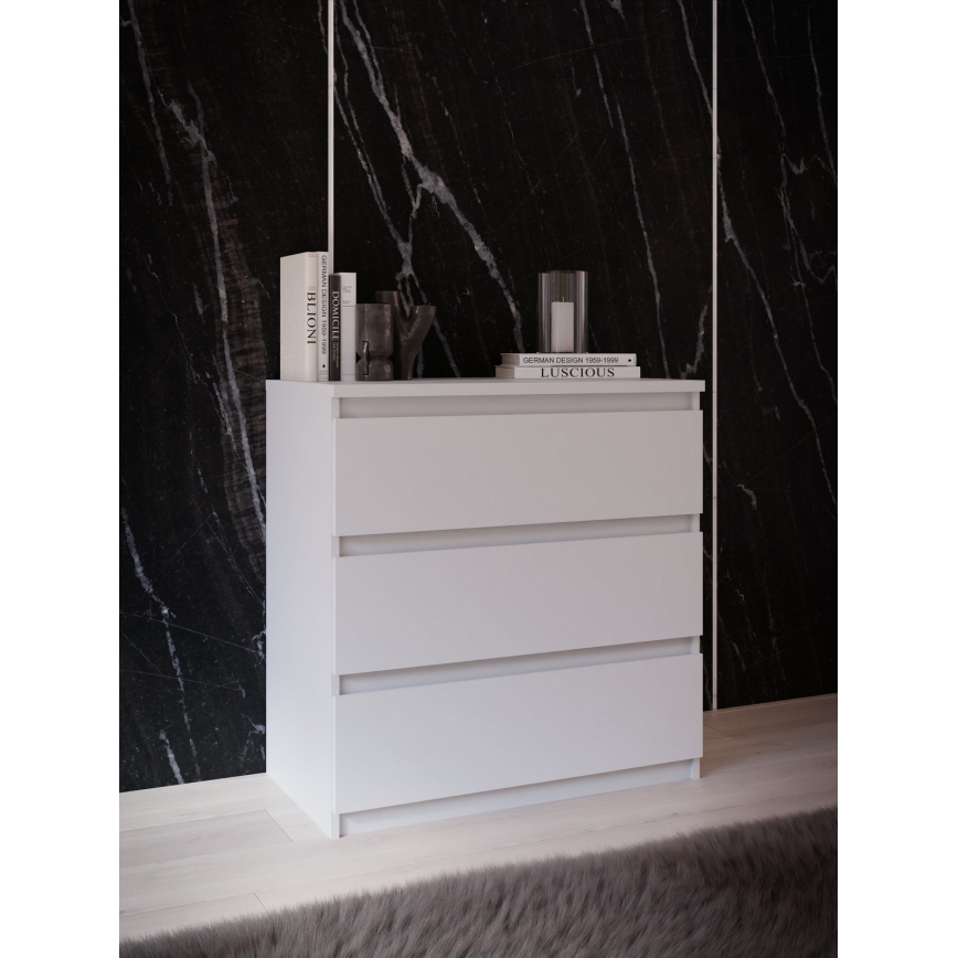 Komoda s zásuvkami MAO biela
