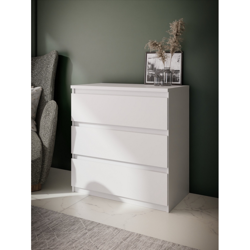 Komoda s zásuvkami MAO biela