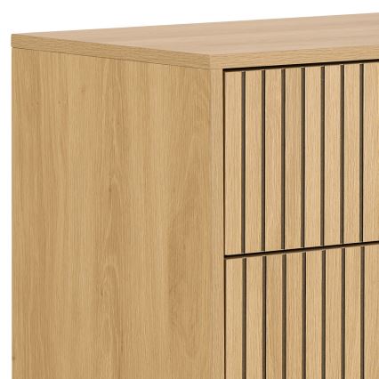 Komoda s zásuvkami OLIVIA dub