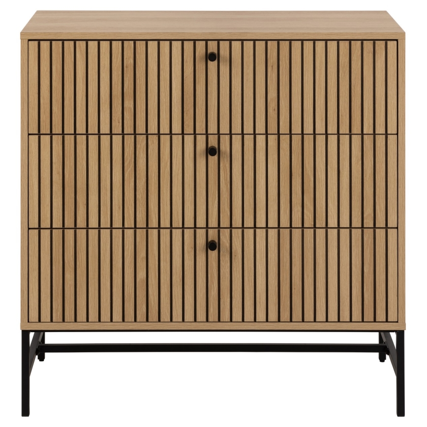 Komoda s zásuvkami OLIVIA dub