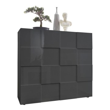 Komoda SERIAN antracit