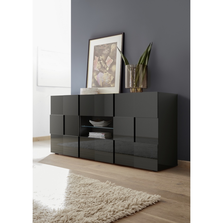 Komoda SERIAN antracit