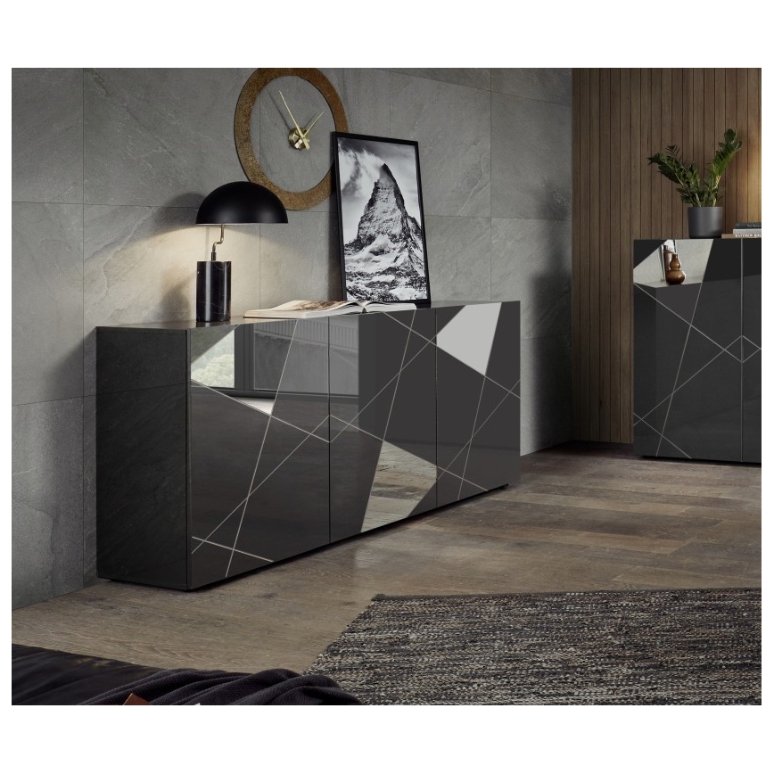 Komoda TAVRI antracit