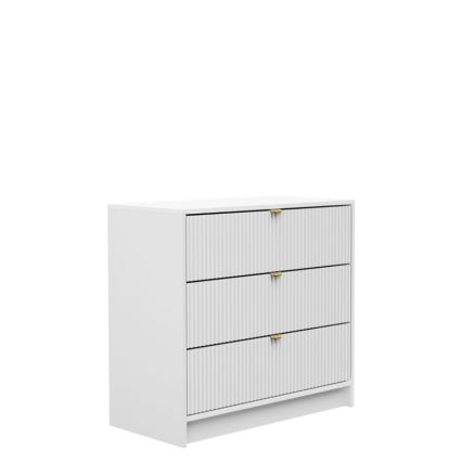 Komoda TIRENO 75x80 cm biela