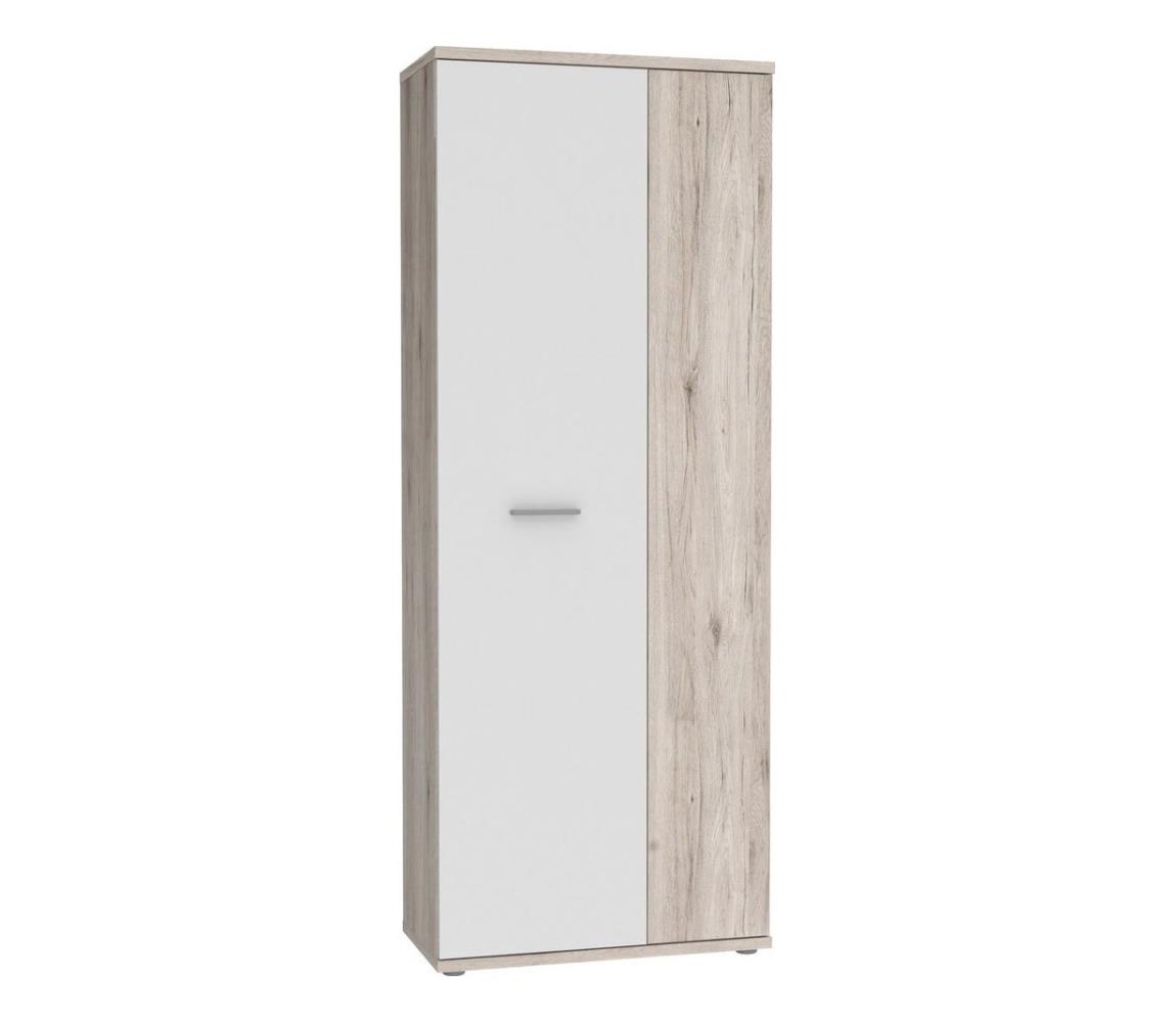 Komoda/Topánkovník SIMO biela/taupe MS151-P79F