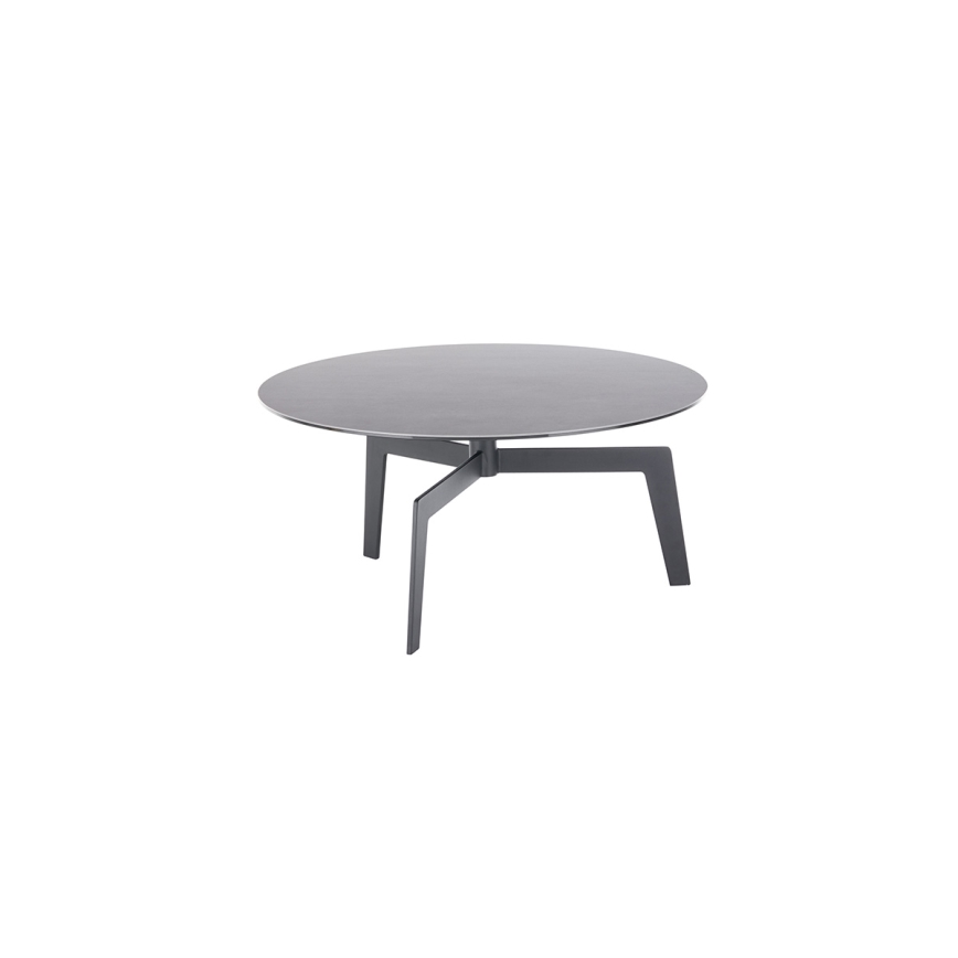 Konferenčný stolík BALANCE pr. 80 cm sivá/antracit