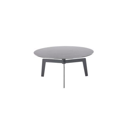 Konferenčný stolík BALANCE pr. 80 cm sivá/antracit