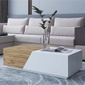 Konferenčný stolík CEELIAS 42x124 cm biela/dub Wotan
