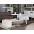 Konferenčný stolík CONCETTA 40x90 cm biela
