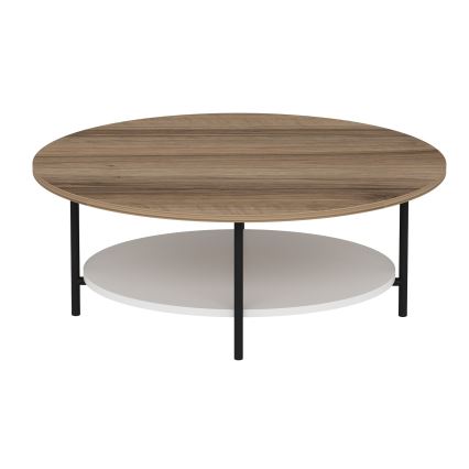Konferenčný stolík ELIS 36x90 cm dub/biela