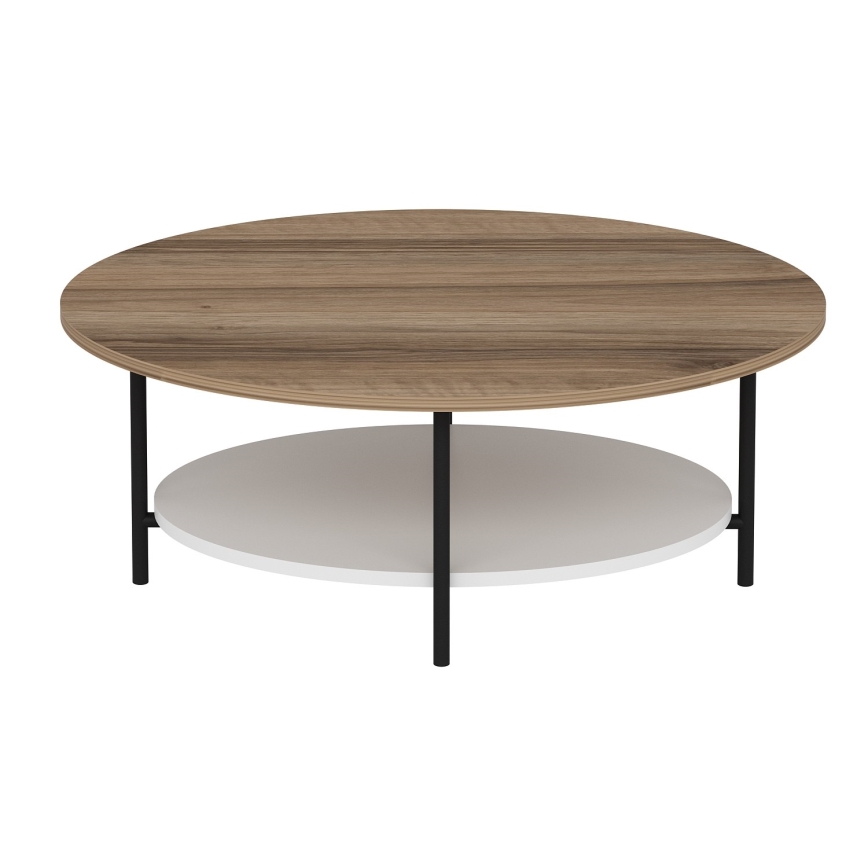 Konferenčný stolík ELIS 36x90 cm dub/biela