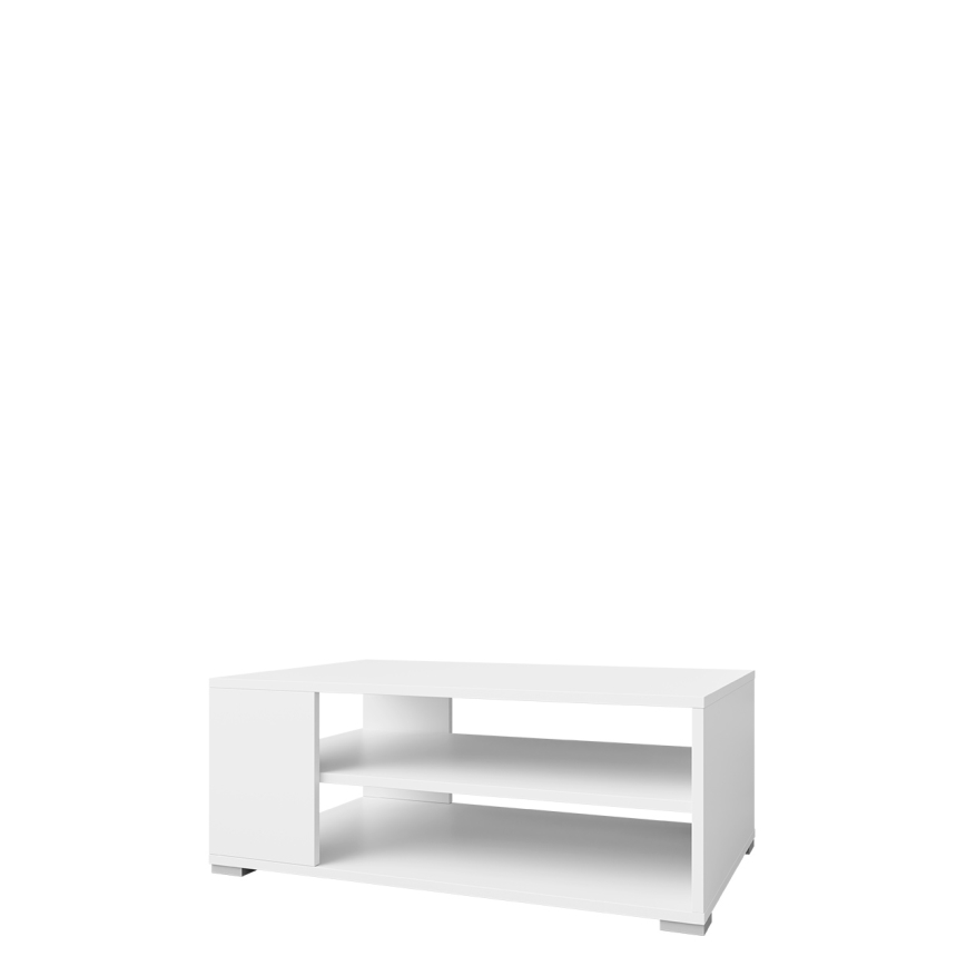 Konferenčný stolík GIMREN 40x100 cm biely