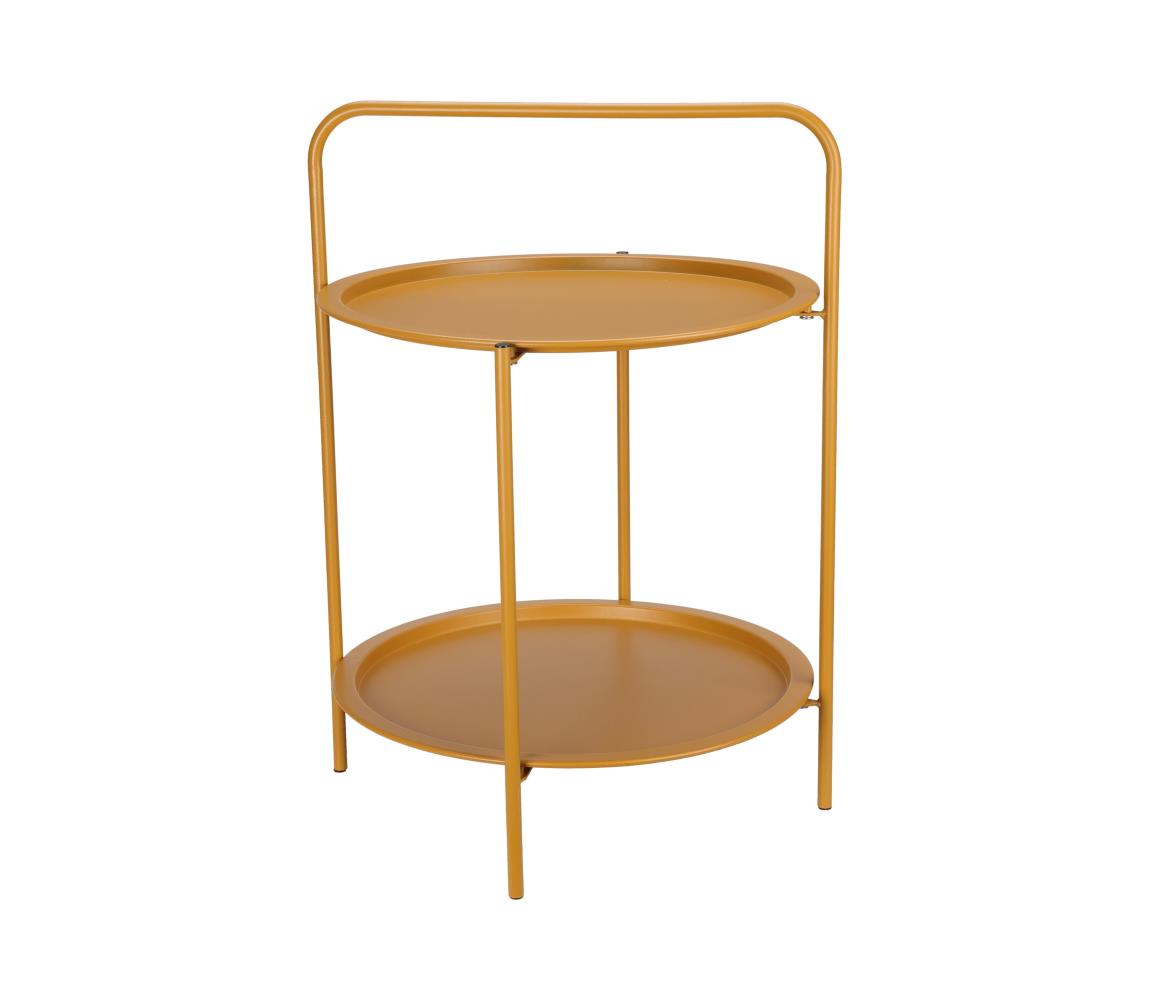 Koopman Konferenčný stolík HAGE 50x66 cm hnedý X99001530