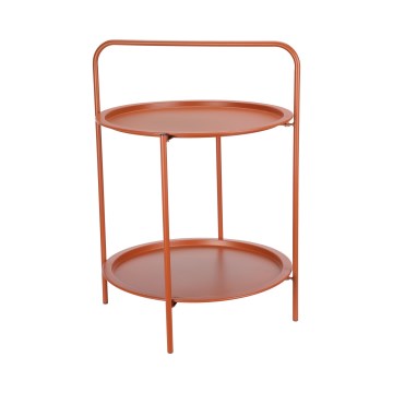 Konferenčný stolík HAGE 50x66 cm oranžový
