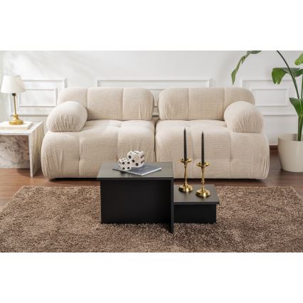 Konferenčný stolík HARMONY 40x80 cm čierna