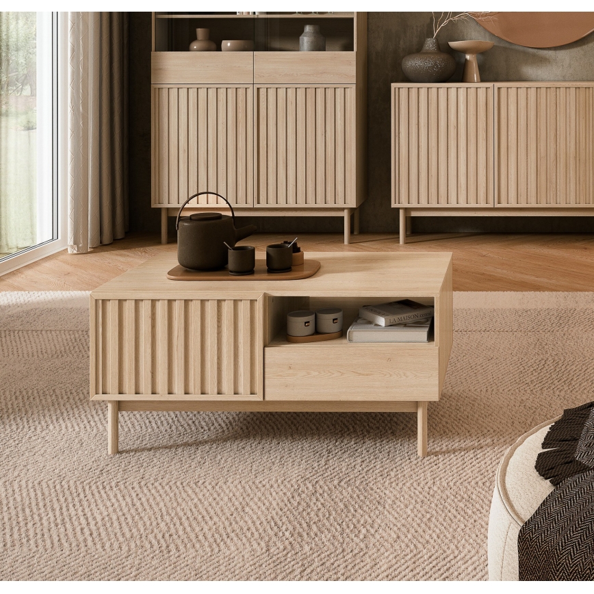 Konferenčný stolík KIOTO 106 × 53 cm dub Cremona