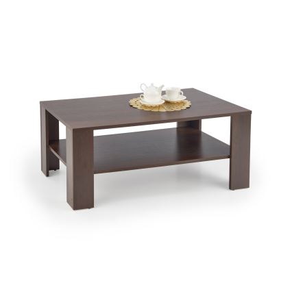 Konferenčný stolík KWADRO 53x110 cm tmavý orech