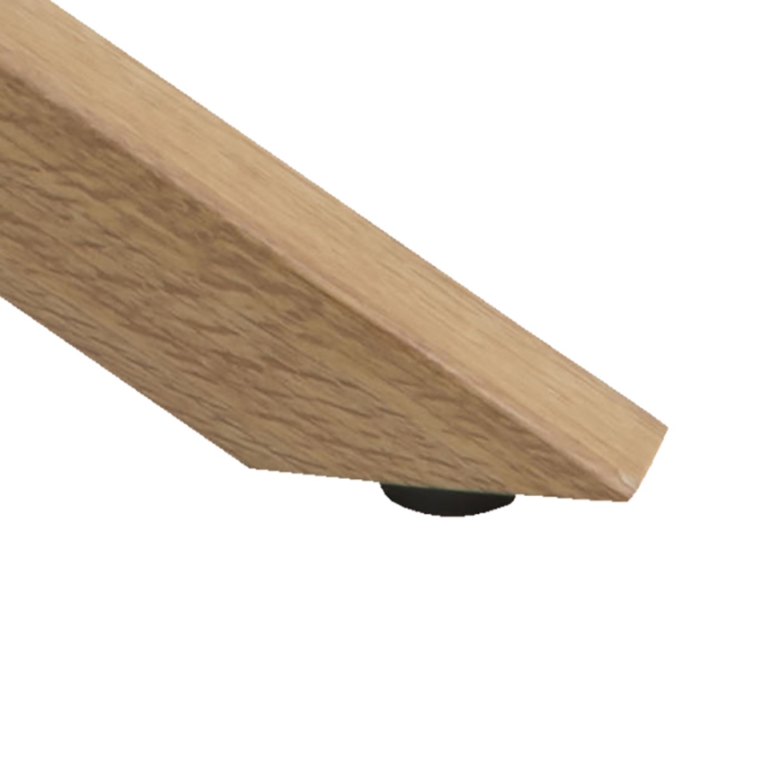 Konferenčný stolík LUCA 82 cm číry/dub