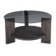 Konferenčný stolík MONDO 40x75 cm borovica/čierna