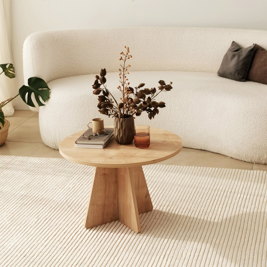 Konferenčný stolík MUSHROOM 40x60 cm dub safírový