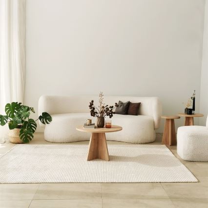 Konferenčný stolík MUSHROOM 40x60 cm dub safírový