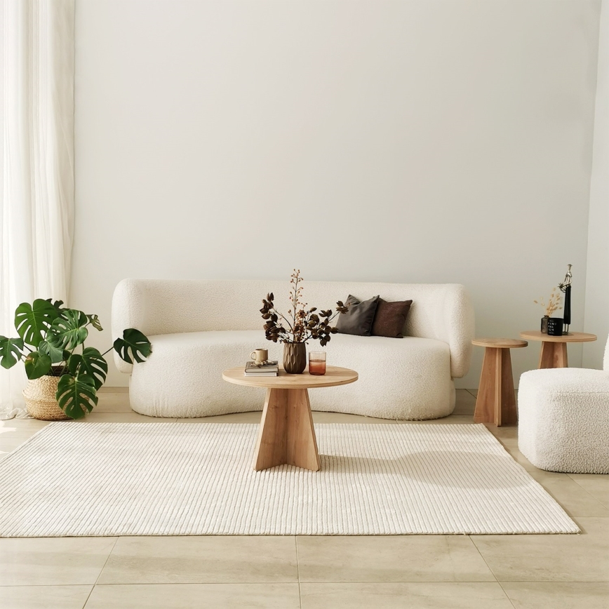 Konferenčný stolík MUSHROOM 40x60 cm dub safírový