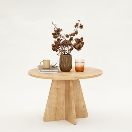 Konferenčný stolík MUSHROOM 40x60 cm dub safírový