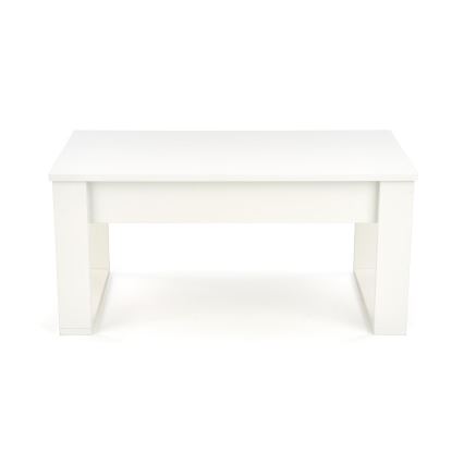 Konferenčný stolík so zásuvkami NEA 52x110 cm biela
