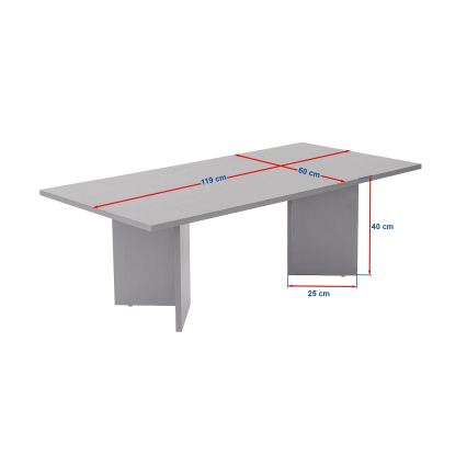 Konferenčný stolík NEL 119x60 cm béžový