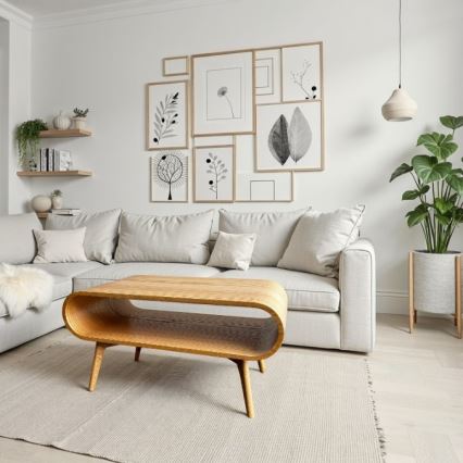 Konferenčný stolík NOVA 90x55 cm dub