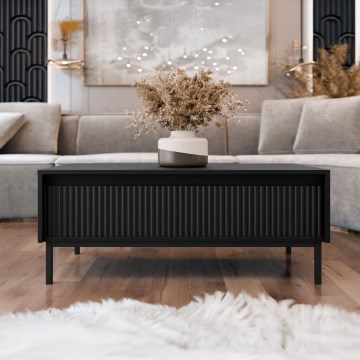 Konferenčný stolík OZMI 40x100 cm čierny