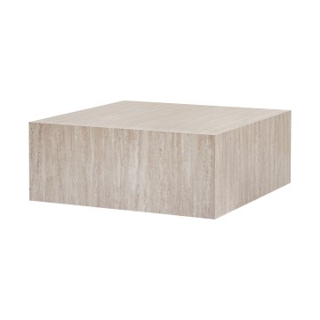 Konferenčný stolík PRIZMA 90x90 cm béžový