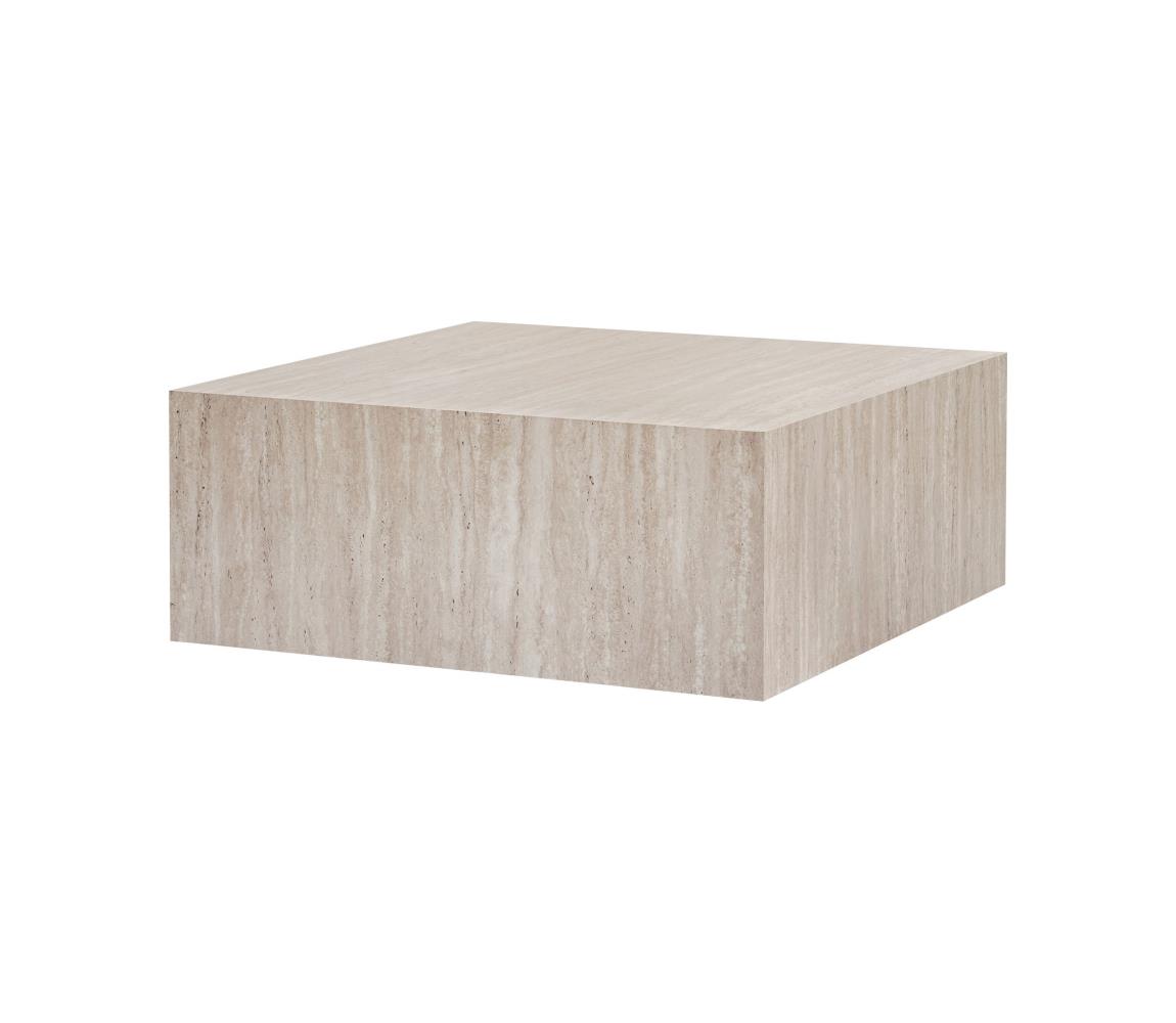 Konferenčný stolík PRIZMA 90x90 cm béžový 467NRD1102